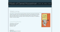 Desktop Screenshot of danielmusselman.com